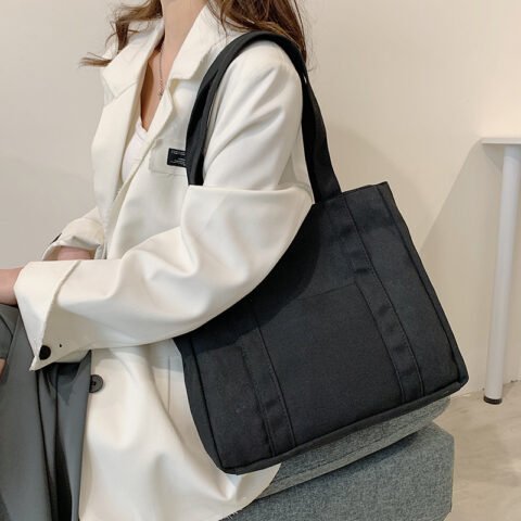 Large Capacity Trendy Tote Bag Casual Shoulderbag for Women