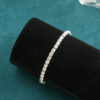 Full Diamond Single Row Bracelet Rhinestone Elastic Handwear for Women
