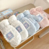 Cute Girlish Cycling Cold-proof Warm Lightweight Cotton Gloves