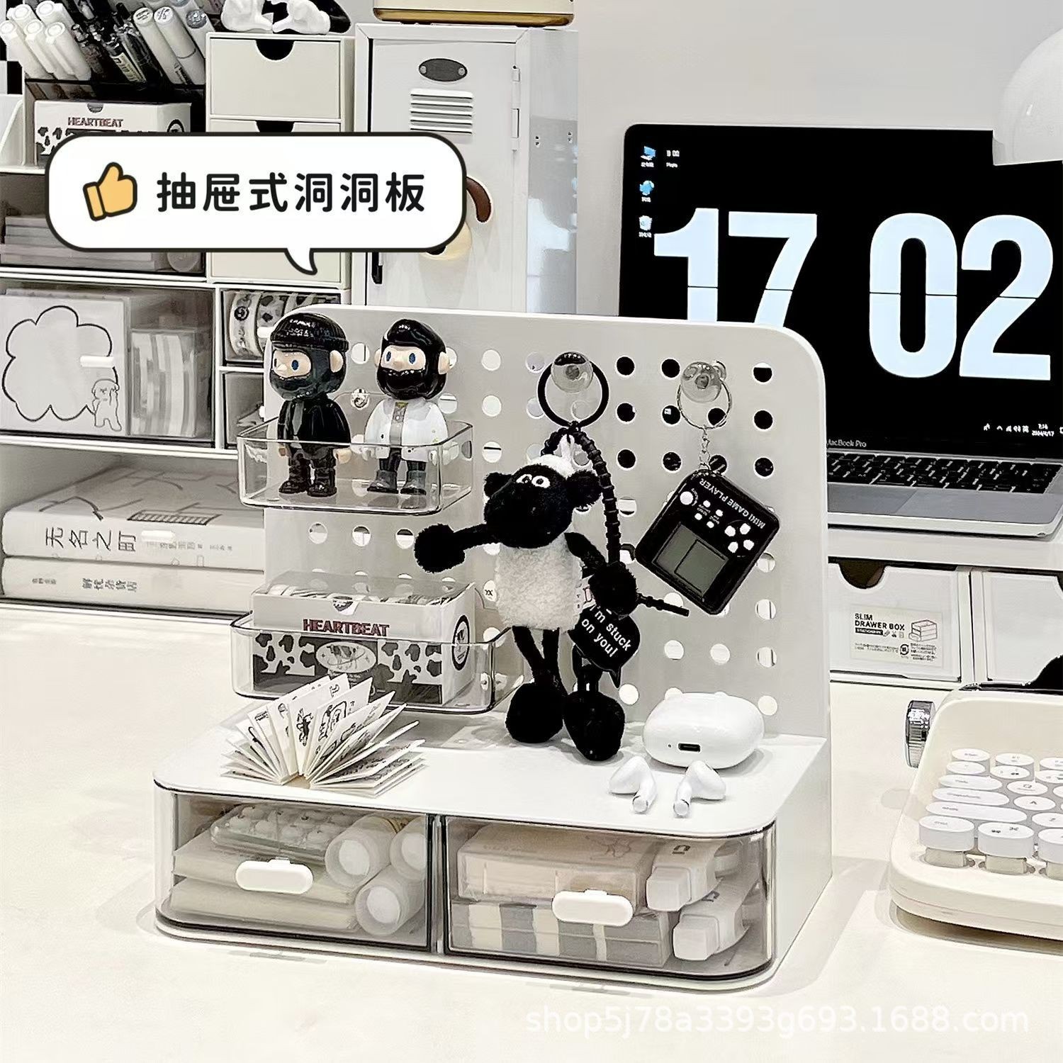 Organizer To Organize Student Study Table Desk Storage - Image 4