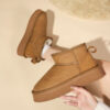 Winter Warmth Essential Short Boots Comfortable Suede Fashionable and Classic Style