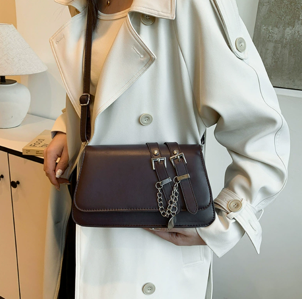 New Style Fashionable Belt Decoration Stylish Bag - Image 3