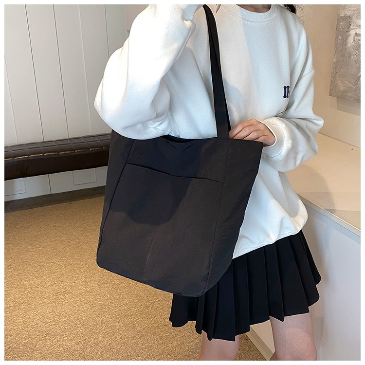 Casual Retro Large Capacity Simple Fashion Shoulder Bag - Image 3