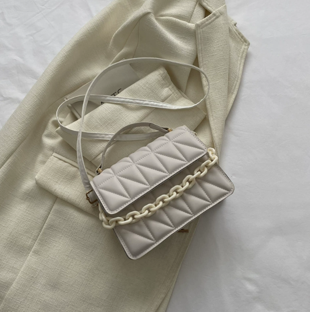 Simple Design Retro Hand-held Small Square Bag - Image 2