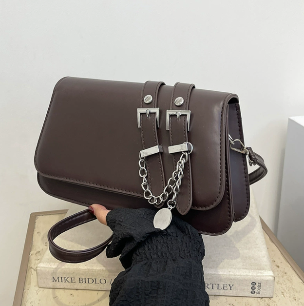 New Style Fashionable Belt Decoration Stylish Bag - Image 4