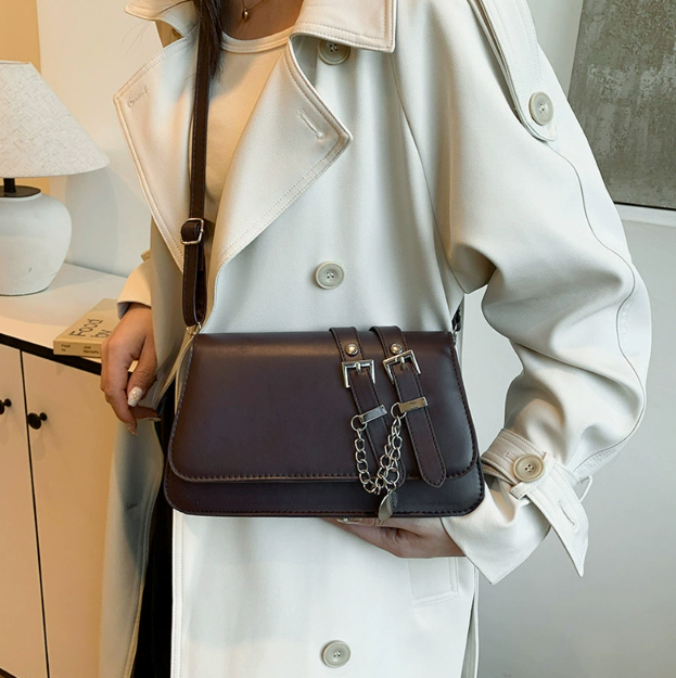 New Style Fashionable Belt Decoration Stylish Bag - Image 5