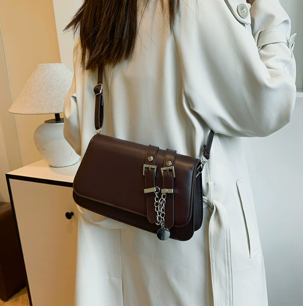 New Style Fashionable Belt Decoration Stylish Bag - Image 6